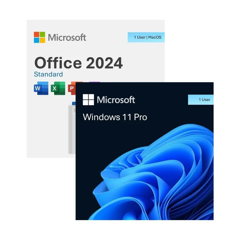Office 2024 Standard for MAC + Windows 11 Pro Bundle
