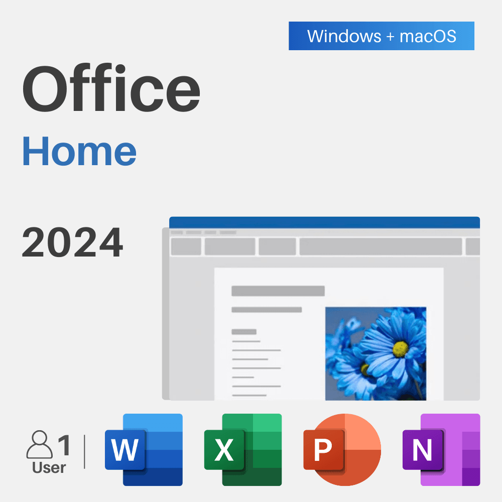 Office 2024 Home — Lifetime Key for Mac & Windows