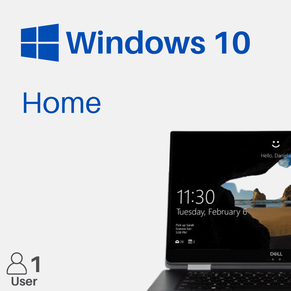 Windows 10 Home for 1 PC (Digital Delivery, Lifetime Access)
