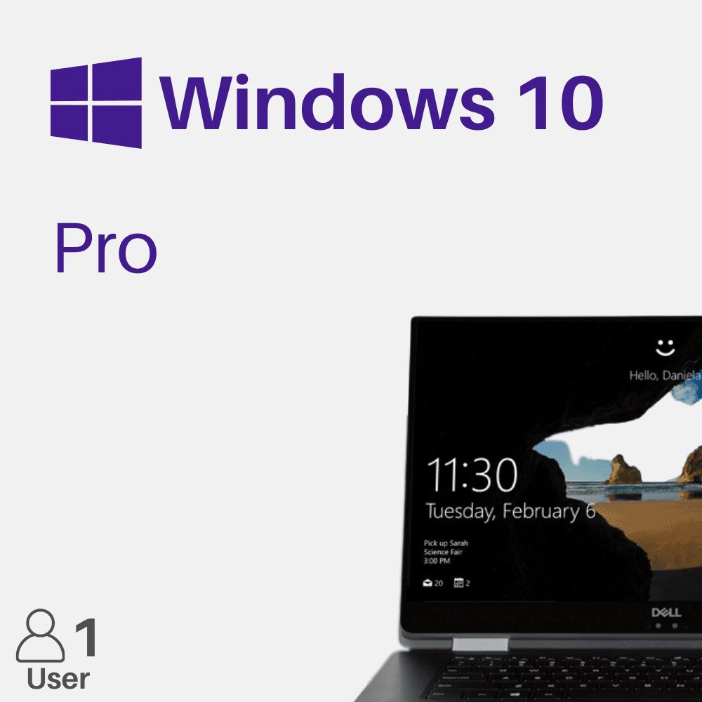 Windows 10 Pro for 1 PC (Digital Delivery, Lifetime Access)